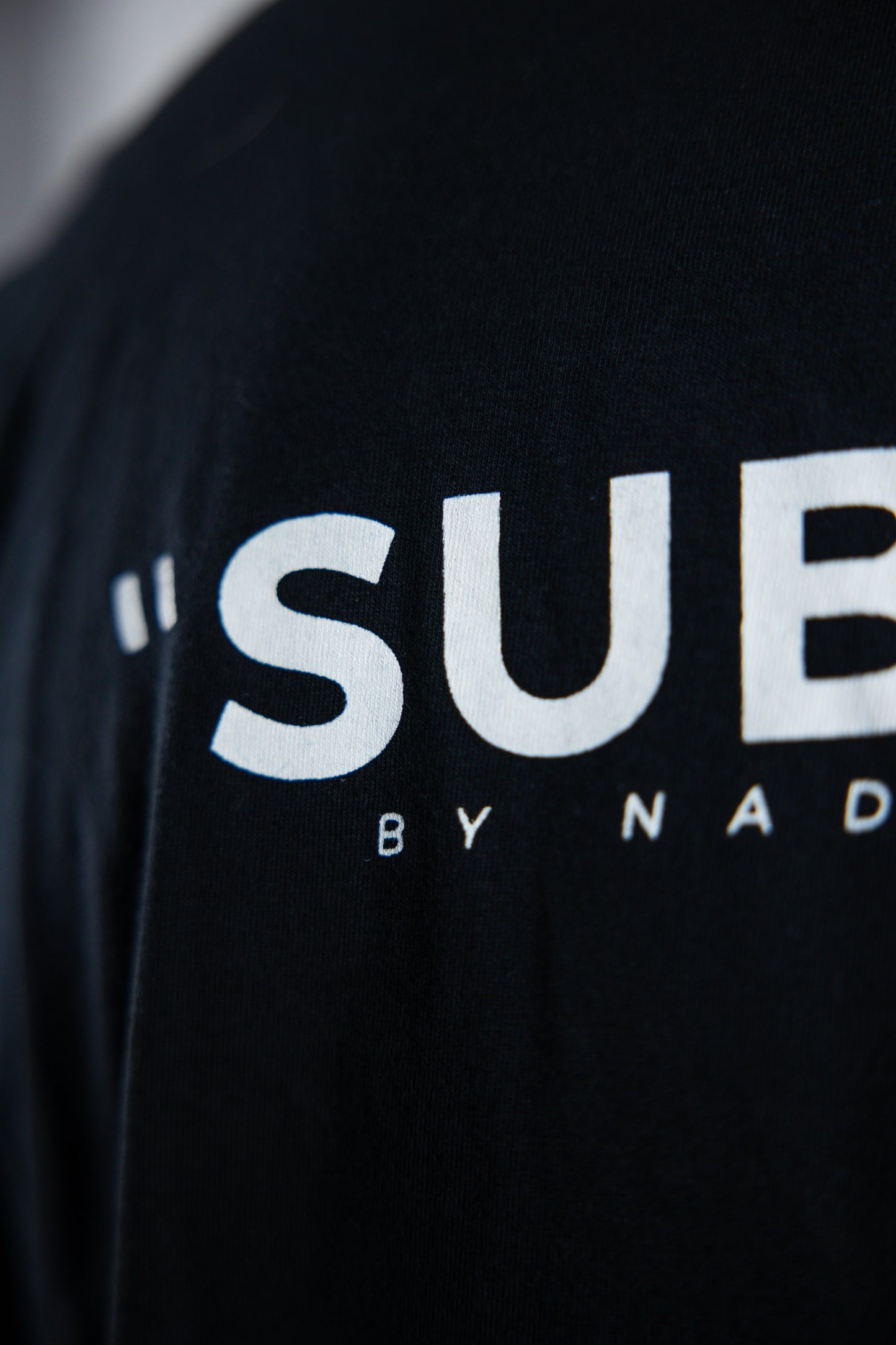 Samarreta "SUBLIME" Basica Negra