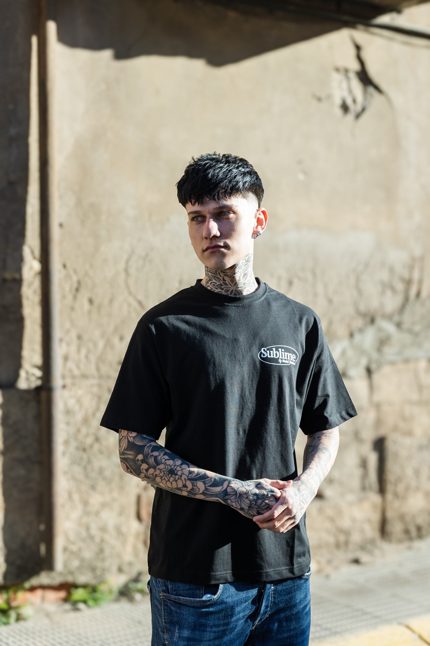 Camiseta "SUBLIME x URBAN" Negra